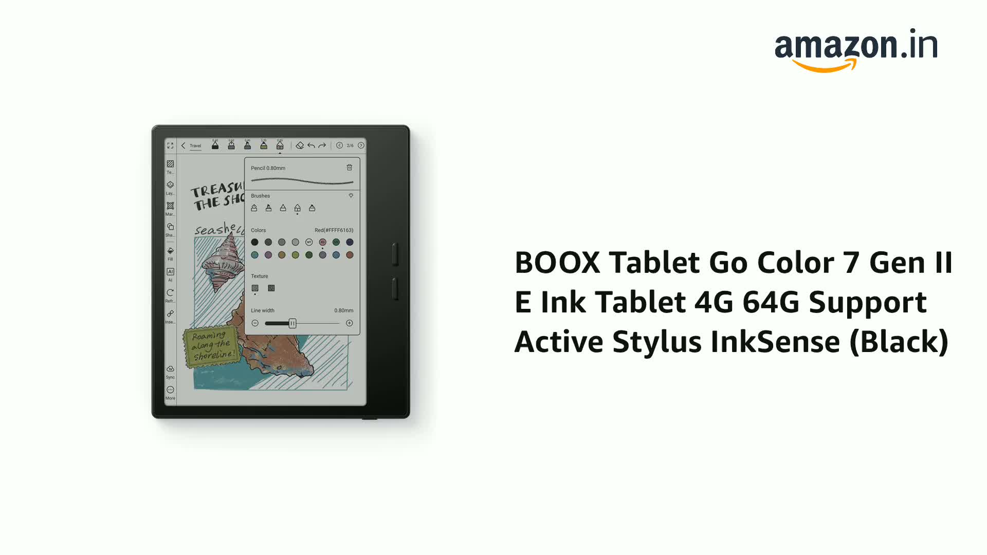 BOOX Tablet Go Color 7 Gen II E Ink Tablet 4G 64G Support Active